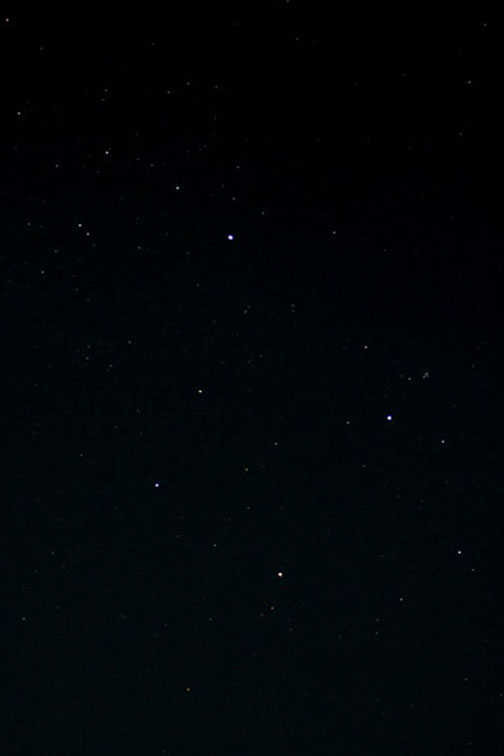 The Southern Cross from Wanaka